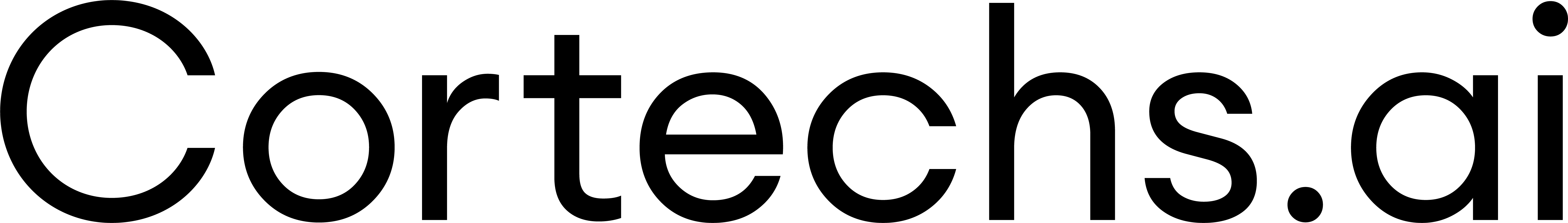 Cortechs.ai Logo Black RGB
